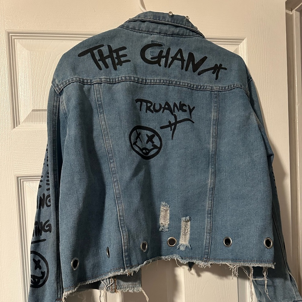 Bejeweled Jean Jacket